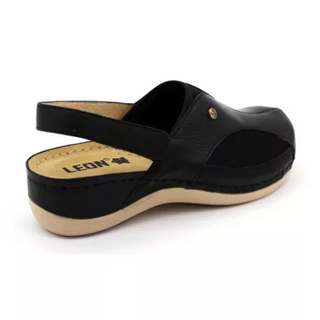 Leon Comfort női szandál-913 Fekete