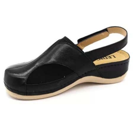 Leon Comfort női szandál-913 Fekete