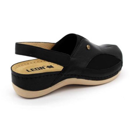 Leon Comfort női szandál-913 Fekete