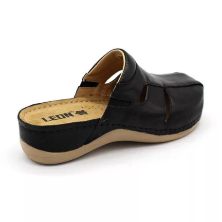 Leon Comfort női papucs-925 Fekete