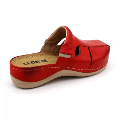 Leon Comfort női papucs-925 Piros