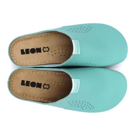 Leon Comfort női papucs-930 Turkiz