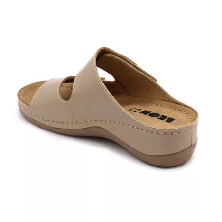 Leon Comfort női papucs-931 Capucc-lakk