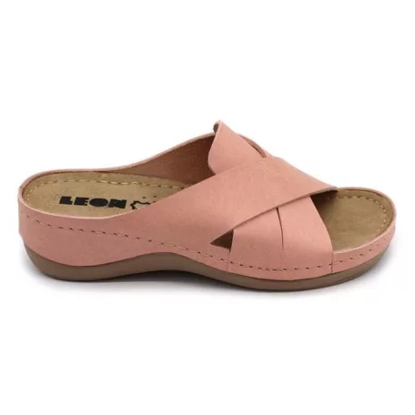 Leon Comfort női papucs-932 Rose