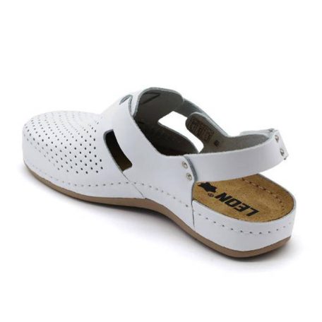 Leon Comfort női szandál-951 Fehér