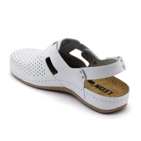 Leon Comfort női szandál-951 Fehér