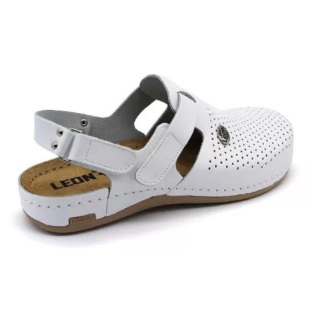 Leon Comfort női szandál-951 Fehér