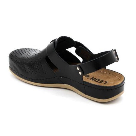 Leon Comfort női szandál-951 Fekete