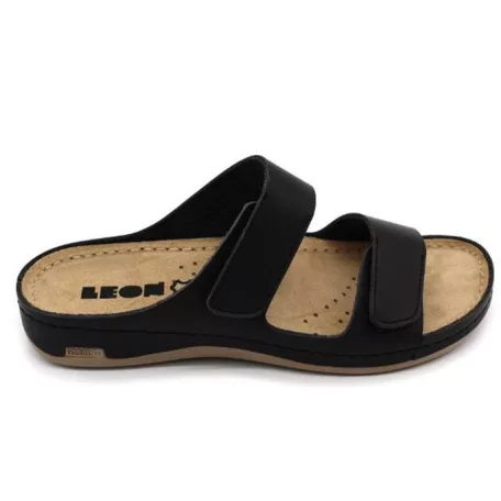 Leon Comfort női papucs-954 Fekete
