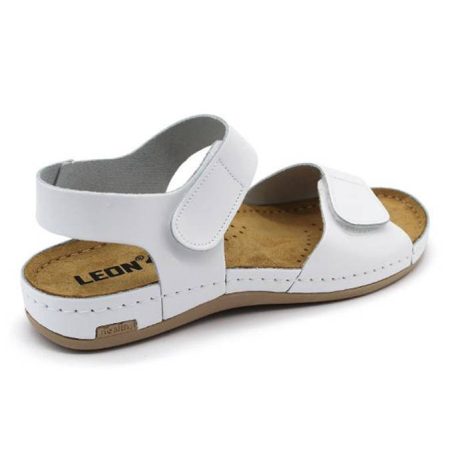 Leon Comfort női szandál-963 Fehér