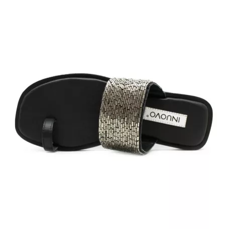 Inuovo női papucs-966013 BlackS24