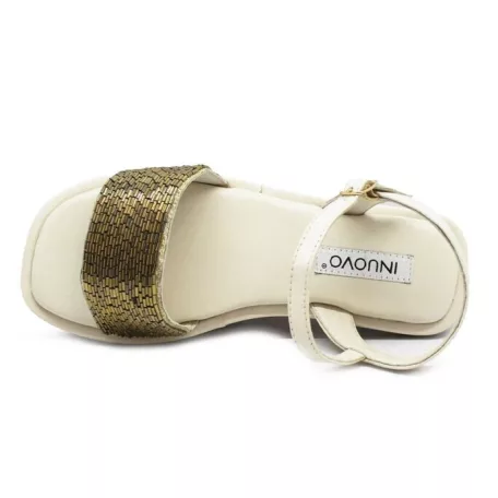 Inuovo női szandál-966025 CreamS24