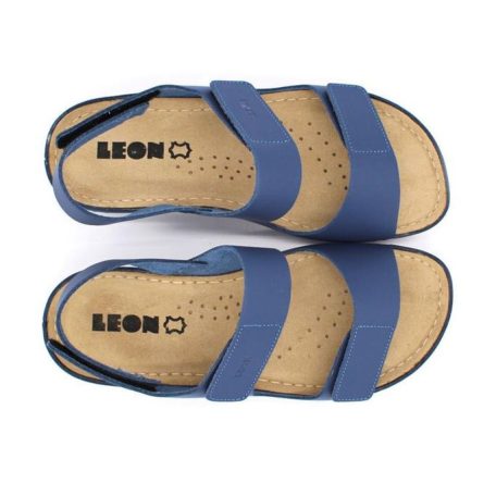 Leon Comfort női szandál-966 Kek