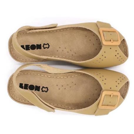 Leon Comfort női szandál-968 bezs