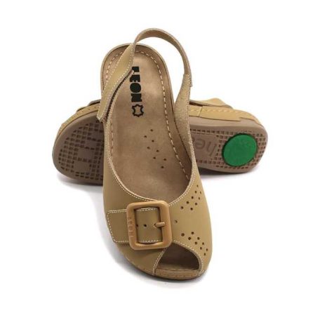 Leon Comfort női szandál-968 bezs