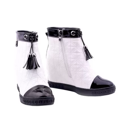 Graf n Berg női bokacsizma-A306-H09 White