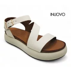 Inuovo női szandál-A96001 Crema