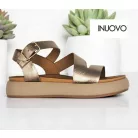 Inuovo női szandál-A96001 Metal-ash
