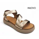 Inuovo női szandál-A96001 Metal-ash