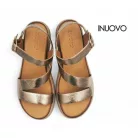 Inuovo női szandál-A96001 Metal-ash