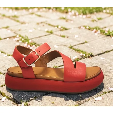 Inuovo női szandál-A96001 Raspberry