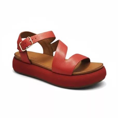 Inuovo női szandál-A96001 Raspberry