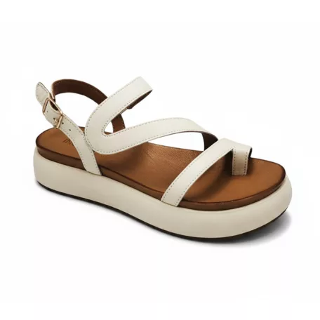 Inuovo női szandál-A96003 Crema