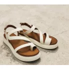 Inuovo női szandál-A96003 Crema