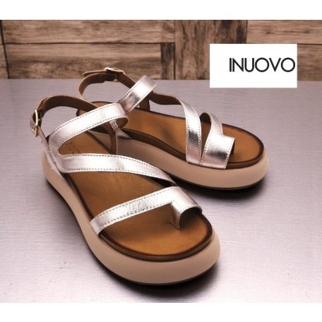 Inuovo női szandál-A96003 Metal-rose