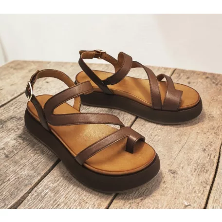 Inuovo női szandál-A96003 Praline