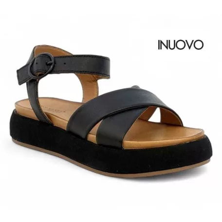 Inuovo női szandál-A96004 Black