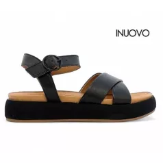 Inuovo női szandál-A96004 Black