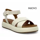 Inuovo női szandál-A96004 Crema