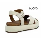 Inuovo női szandál-A96004 Crema