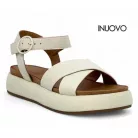 Inuovo női szandál-A96004 Crema