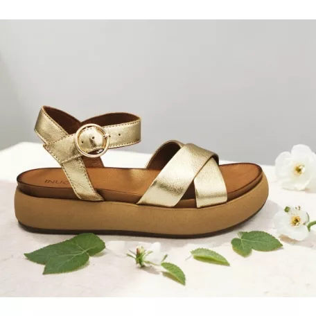 Inuovo női szandál-A96004 Gold
