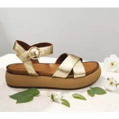 Inuovo női szandál-A96004 Gold