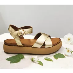 Inuovo női szandál-A96004 Gold