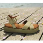Inuovo női szandál-A96004 Green
