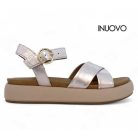 Inuovo női szandál-A96004 Metal-rose