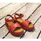 Inuovo női szandál-A96004 Raspberry