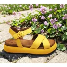 Inuovo női szandál-A96004 Yellow