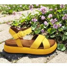 Inuovo női szandál-A96004 Yellow