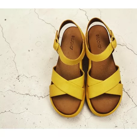 Inuovo női szandál-A96004 Yellow