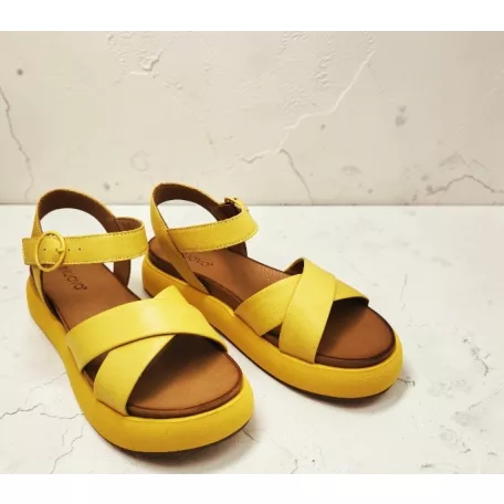 Inuovo női szandál-A96004 Yellow