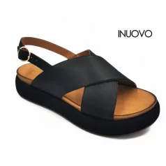Inuovo női szandál-A96005 Black