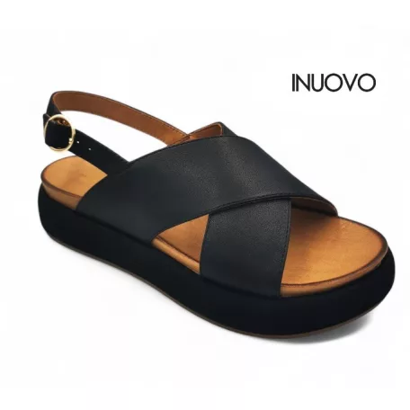 Inuovo női szandál-A96005 Black