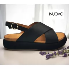 Inuovo női szandál-A96005 Black