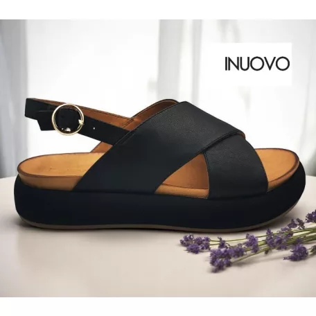 Inuovo női szandál-A96005 Black