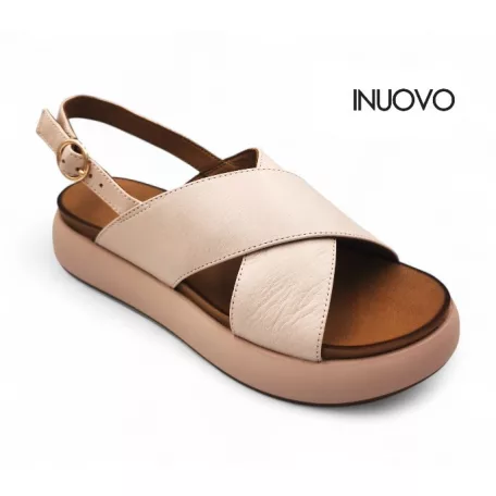 Inuovo női szandál-A96005 Blush